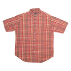 RALPH LAUREN Mens Shirt Red Check L