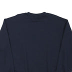 CHAMPION Mens Navy Blue Old Dominion University Crew Neck L Sweatshirt