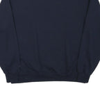 CHAMPION Mens Navy Blue Old Dominion University Crew Neck L Sweatshirt