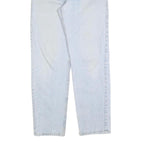 LEE Womens Jeans Blue Regular Straight Denim Light W32 L32 Zip Closure