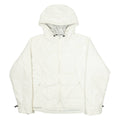 COLUMBIA Womens Jacket White Hooded L