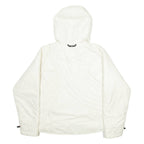 COLUMBIA Womens Jacket White Hooded L