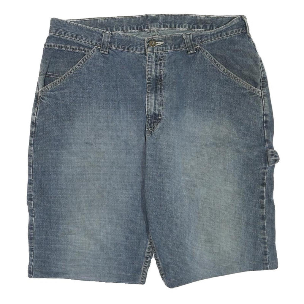 LEE Mens Denim Blue Casual Shorts XL W38 Cotton Blend Comfortable Fit
