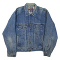 NEVADA Mens Blanket Lined Denim Jacket Blue M