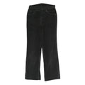 LEVI'S Mens Black Cotton Blend Regular Straight Trousers W29 L27 Classic Zip