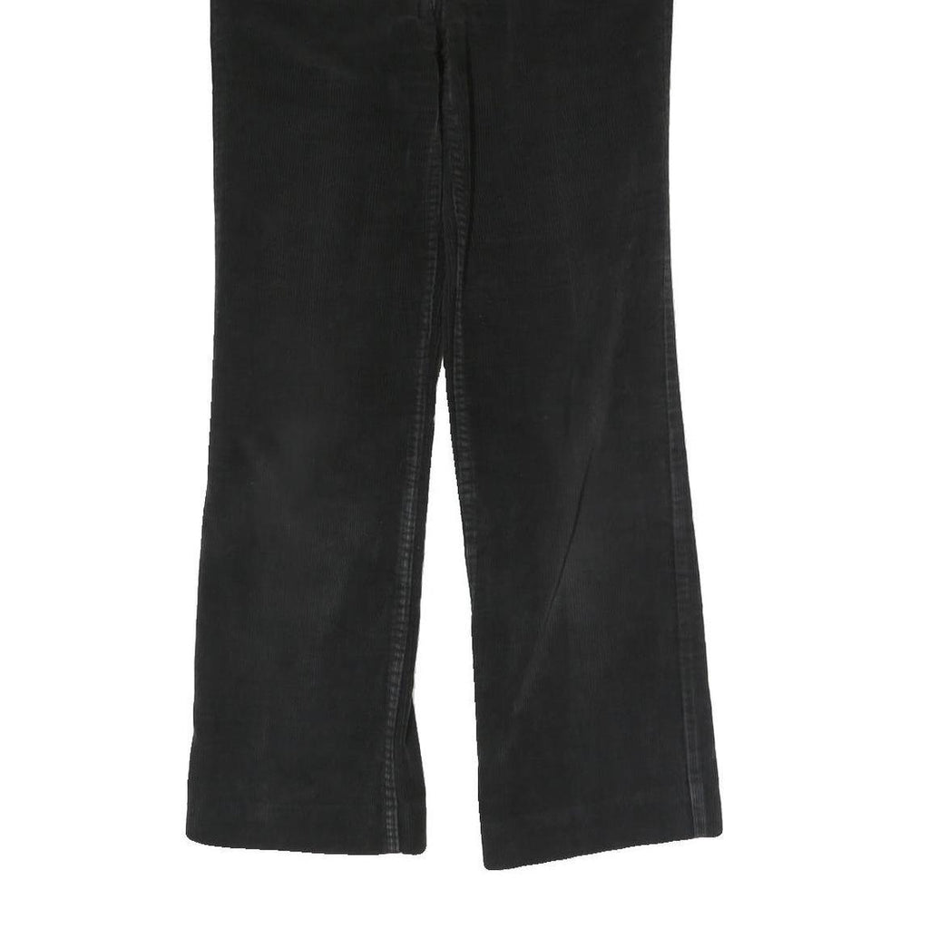 LEVI'S Mens Black Cotton Blend Regular Straight Trousers W29 L27 Classic Zip