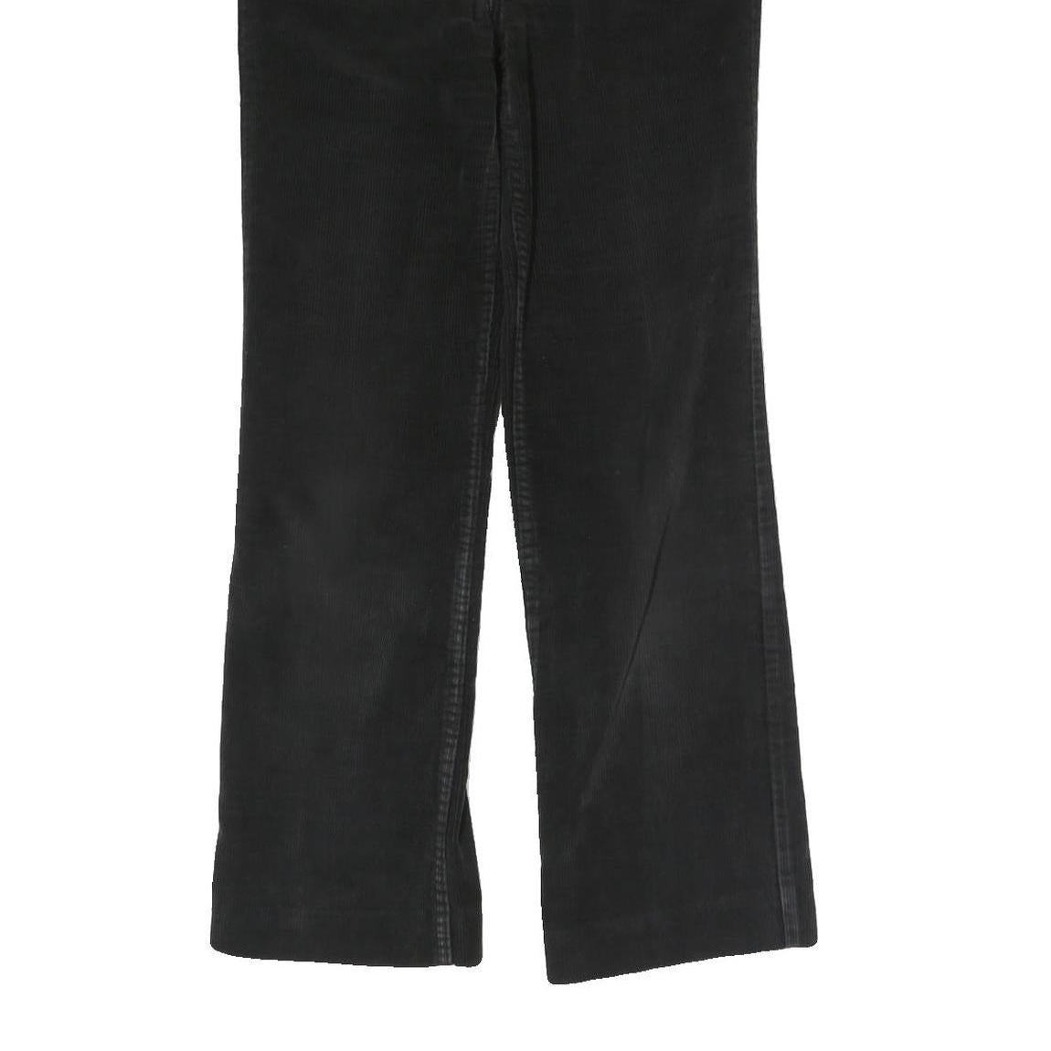 LEVI'S Mens Black Cotton Blend Regular Straight Trousers W29 L27 Classic Zip
