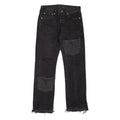 LEVI'S 501 Jeans Customised Mens Blue Regular Straight W33 L32