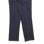 DKNY Womens Blue Regular Straight Denim Light W28 L26 Zip Cotton Blend Jeans