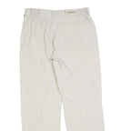 SCHOFFEL Womens Regular Zip Beige Trousers W32 L30 Outdoor Lightweight Zip-Off