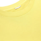 NIKE Mens Yellow Cotton Blend Crew Neck XL Sweatshirt Casual Pullover