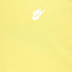 NIKE Mens Yellow Cotton Blend Crew Neck XL Sweatshirt Casual Pullover