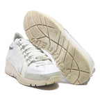 DSQUARED2 Womens Lace-Up Trainers White Synthetic UK 6 Casual Sporty