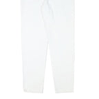 AUTHENTICS Womens Jeans White Relaxed Straight Denim W27 L29 Minimal Design
