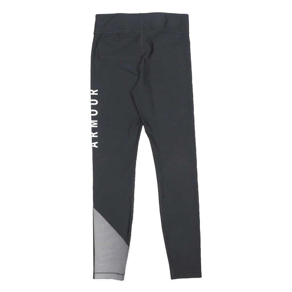 UNDER ARMOUR Womens Joggers Black & White Slim Straight M W25 L28 Performance