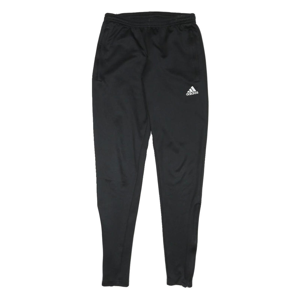 ADIDAS Womens Joggers Black XS W24 L29 Slim Tapered Fit Sportswear