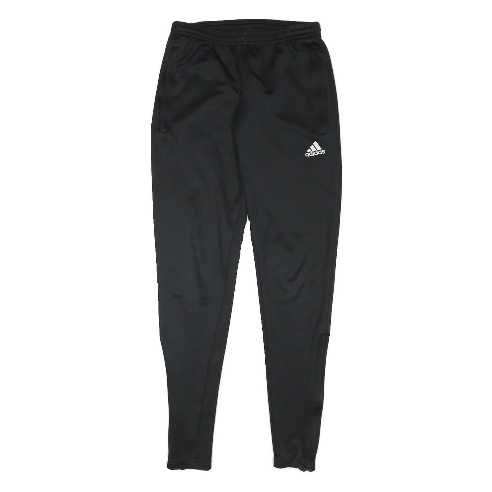 ADIDAS Womens Joggers Black XS W24 L29 Slim Tapered Fit Sportswear