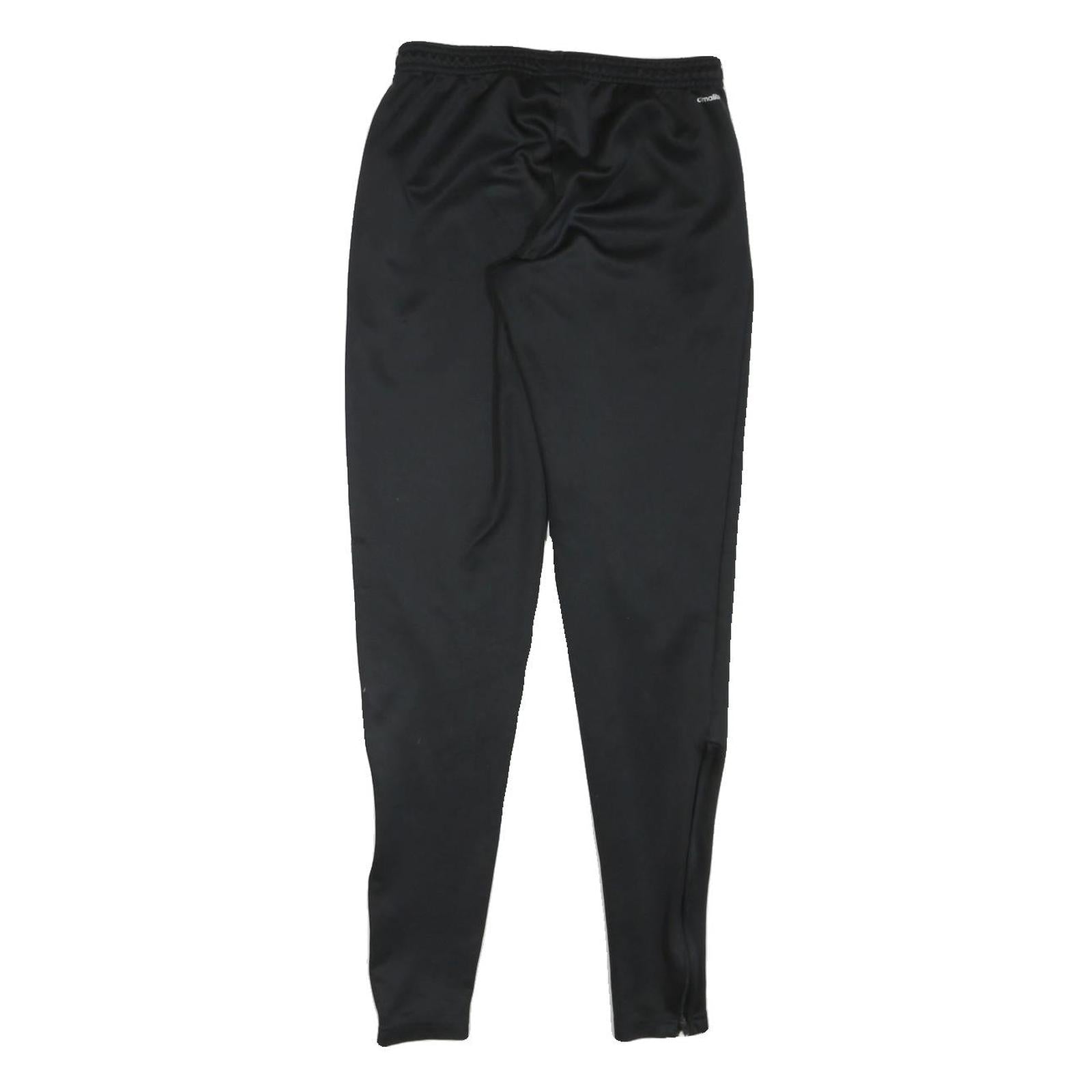 ADIDAS Womens Joggers Black XS W24 L29 Slim Tapered Fit Sportswear