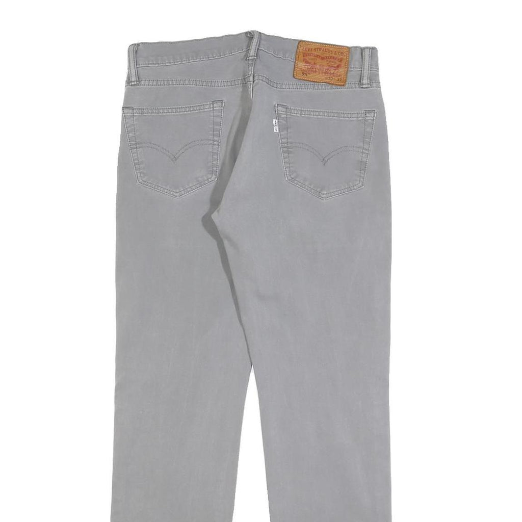 LEVI'S 511 SLIM Mens Jeans Grey Slim Skinny Denim W30 L32 Casual Wear