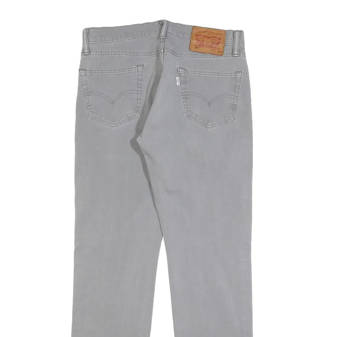 LEVI'S 511 SLIM Mens Jeans Grey Slim Skinny Denim W30 L32 Casual Wear