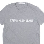 CALVIN KLEIN JEANS Mens T-Shirt Grey M