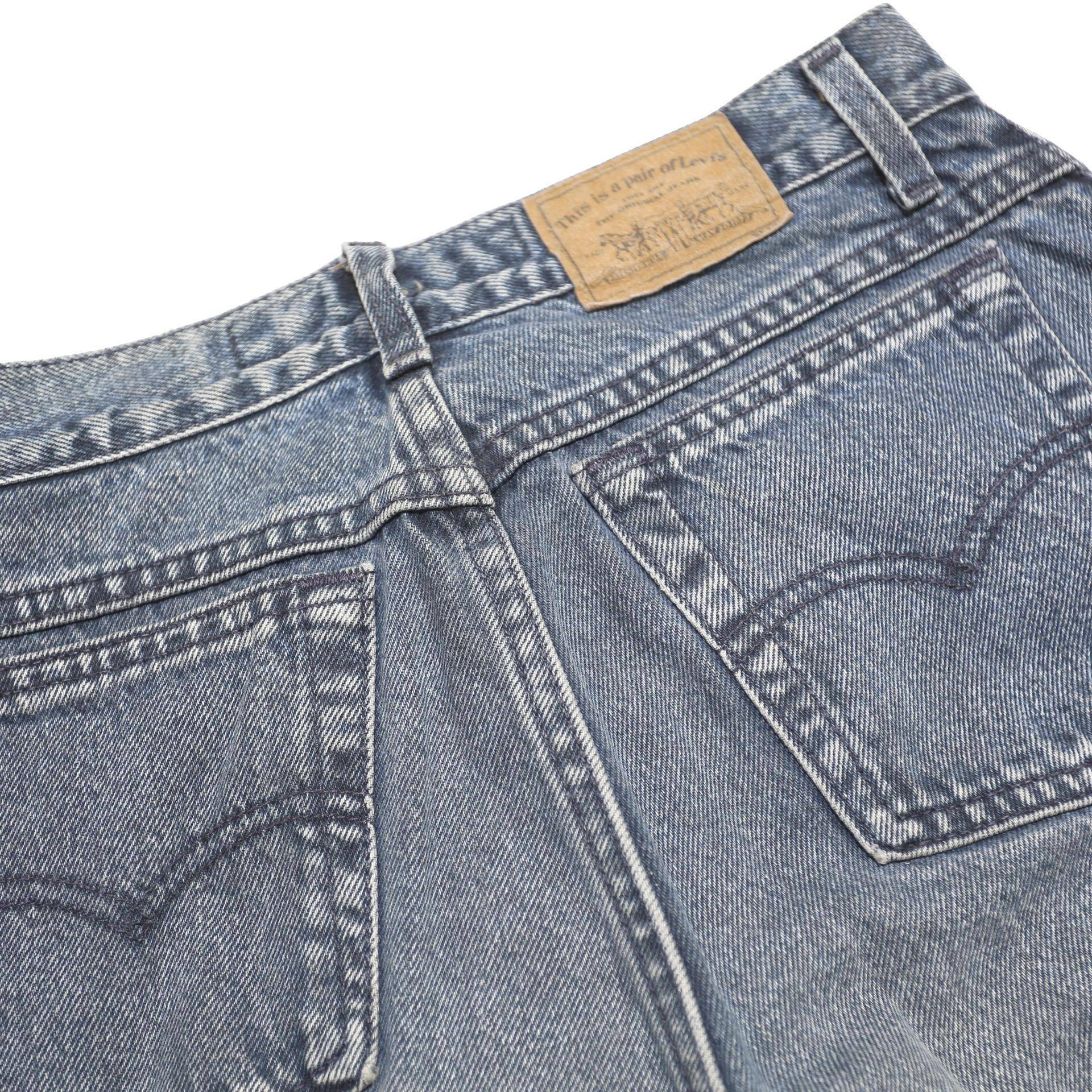 LEVI'S 900 SERIES Womens Jeans Blue Regular Straight Denim Medium W28 L31