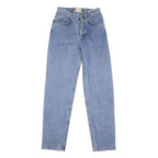 COCA COLA Mens Regular Fit Jeans Blue Denim Cotton Blend Button W36 L31 Classic