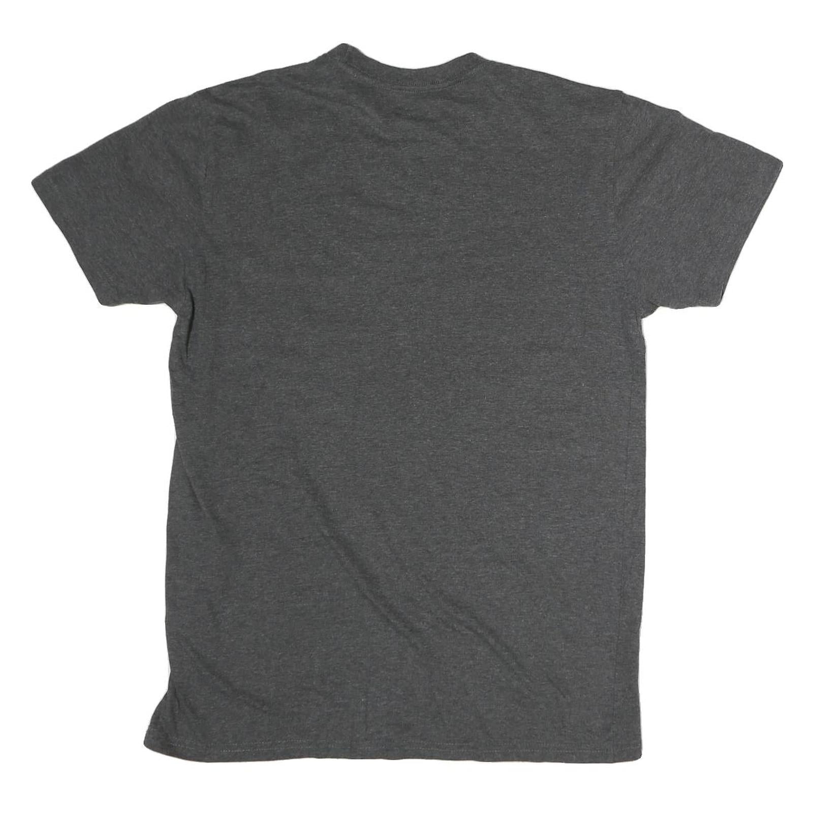 ADIDAS Mens Grey Plain T-Shirt M Short Sleeve Crew Neck Casual Sportswear