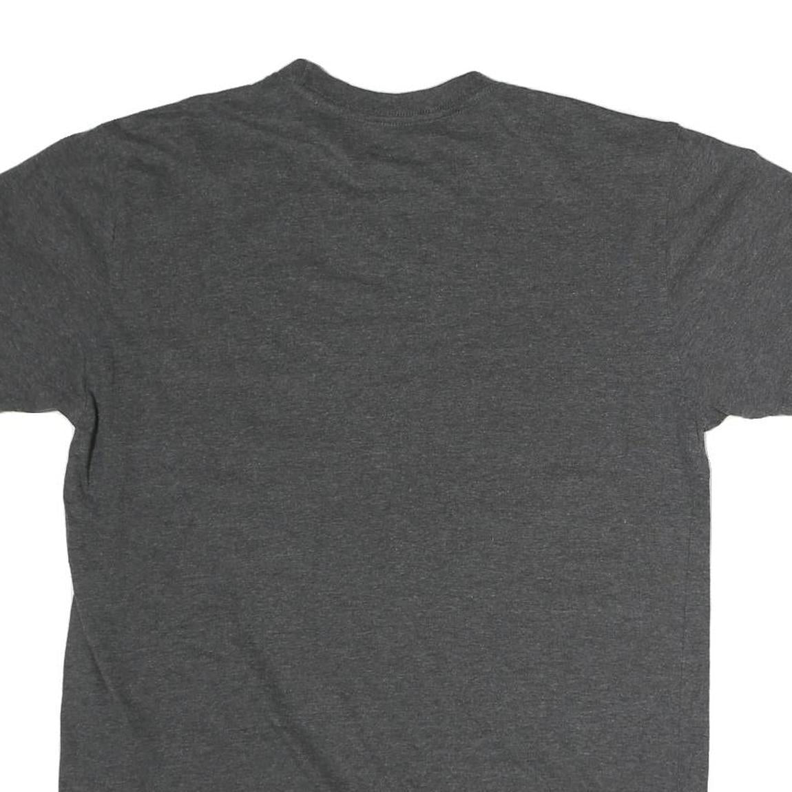 ADIDAS Mens Grey Plain T-Shirt M Short Sleeve Crew Neck Casual Sportswear