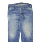 DICKIES Mens Regular Fit Blue Denim Jeans Cotton Blend W38 L30 Zip Pockets