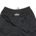 ADIDAS Mens Black Basketball Casual Shorts L W32 Polyester Blend Drawstring