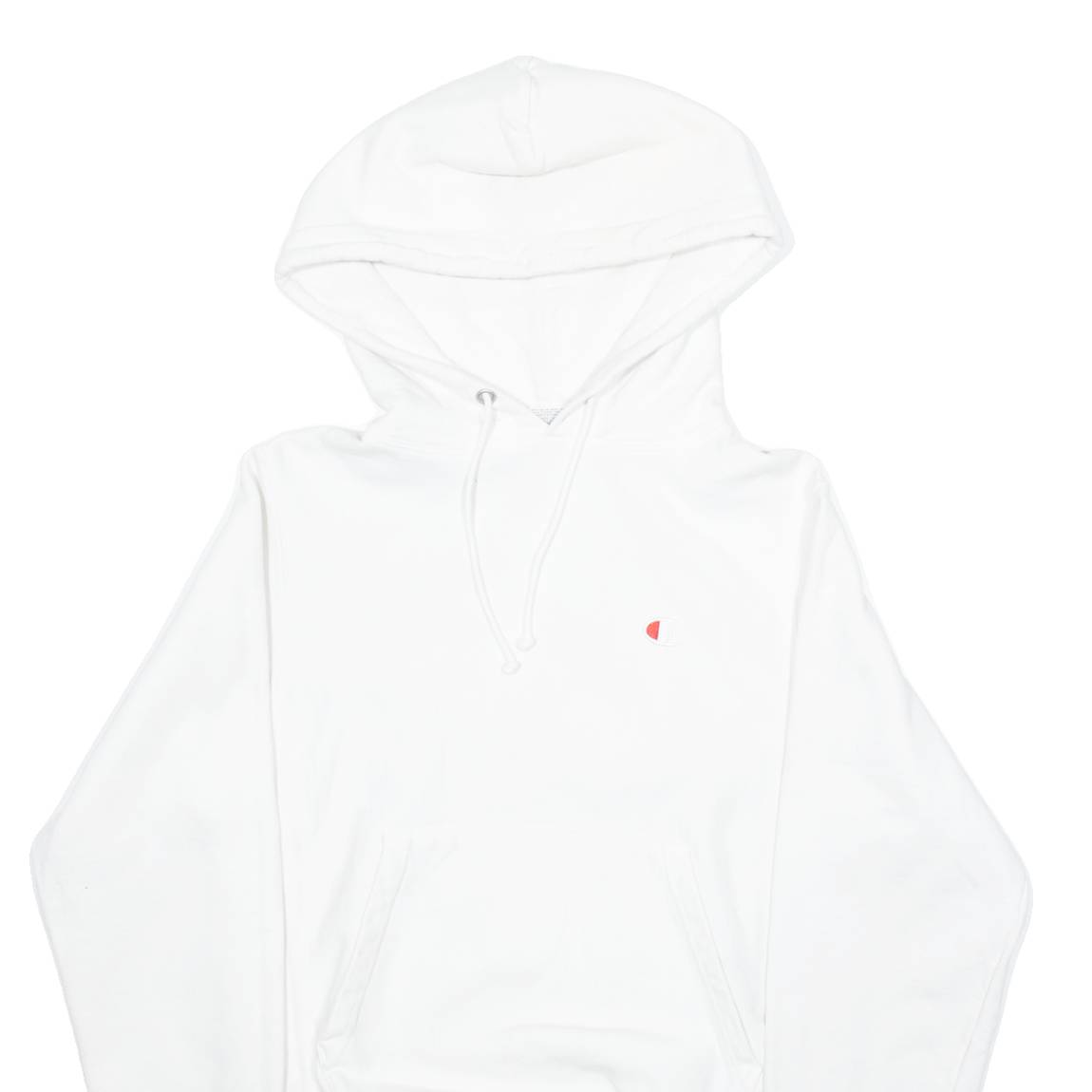 CHAMPION Womens White Hoodie XS
