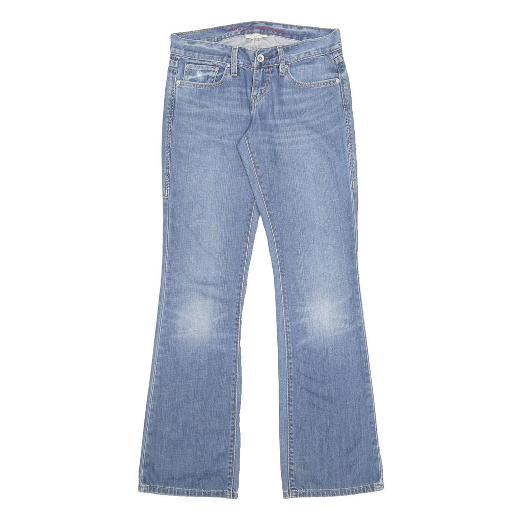 LEVI'S 522 Womens Jeans Blue Regular Flared Denim Medium W26 L32 Classic Cotton