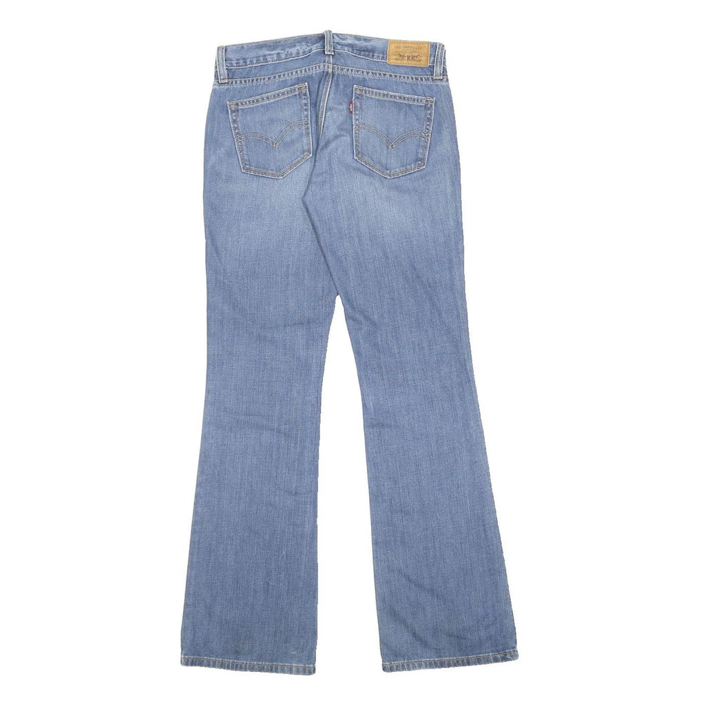 LEVI'S 522 Womens Jeans Blue Regular Flared Denim Medium W26 L32 Classic Cotton