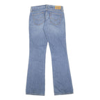 LEVI'S 522 Womens Jeans Blue Regular Flared Denim Medium W26 L32 Classic Cotton
