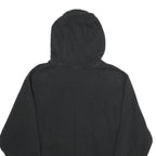 NIKE Mens Black Hoodie L Cotton Blend Pullover Sweatshirt Casual