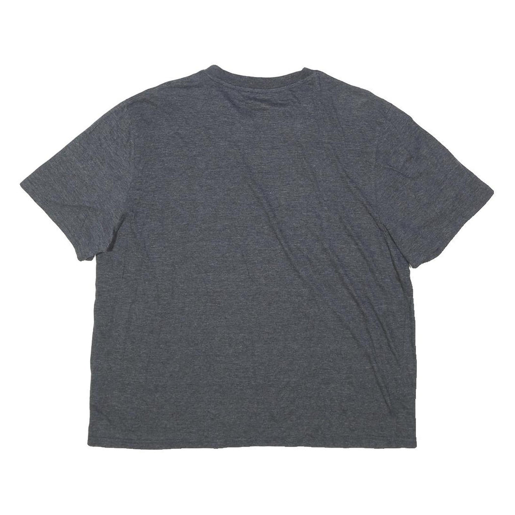 PEL ATHLETIC Mens Grey Foothill Mustangs Graphic T-Shirt XL Short Sleeve Crew
