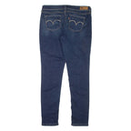 LEVI'S Low Rise Womens Jeans Blue Slim Skinny Stone Wash W30 L32