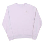 FILA Womens Pink Sweatshirt Crew Neck S Lightweight Cotton Blend Pullover