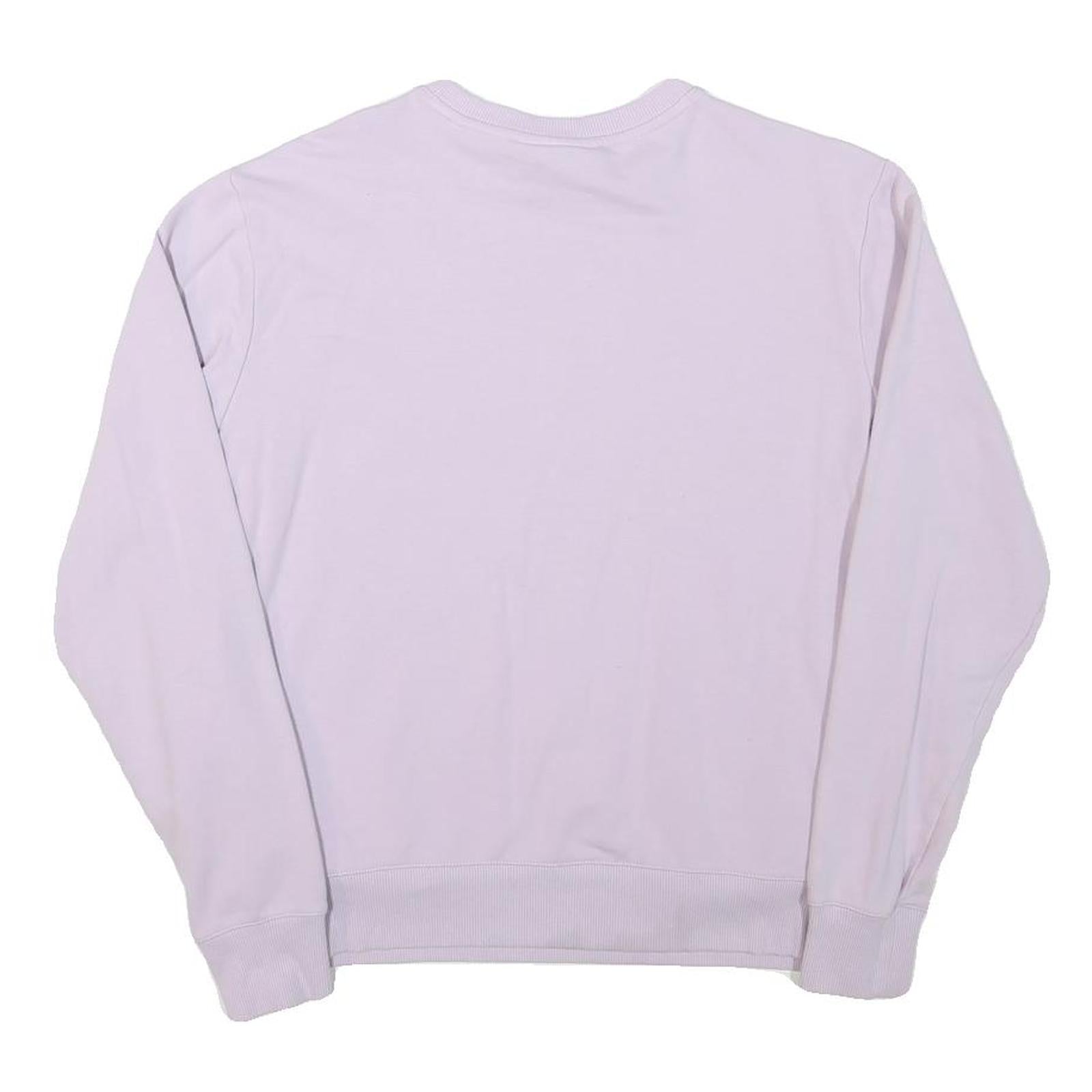FILA Womens Pink Sweatshirt Crew Neck S Lightweight Cotton Blend Pullover