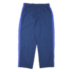 STARTER Mens Joggers Blue & Purple L W36 L31 Relaxed Tapered Polyester Blend