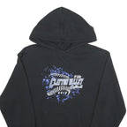 CHAMPION Mens Black Clayton Valley Softball Pullover Hoodie S Printed Graphic