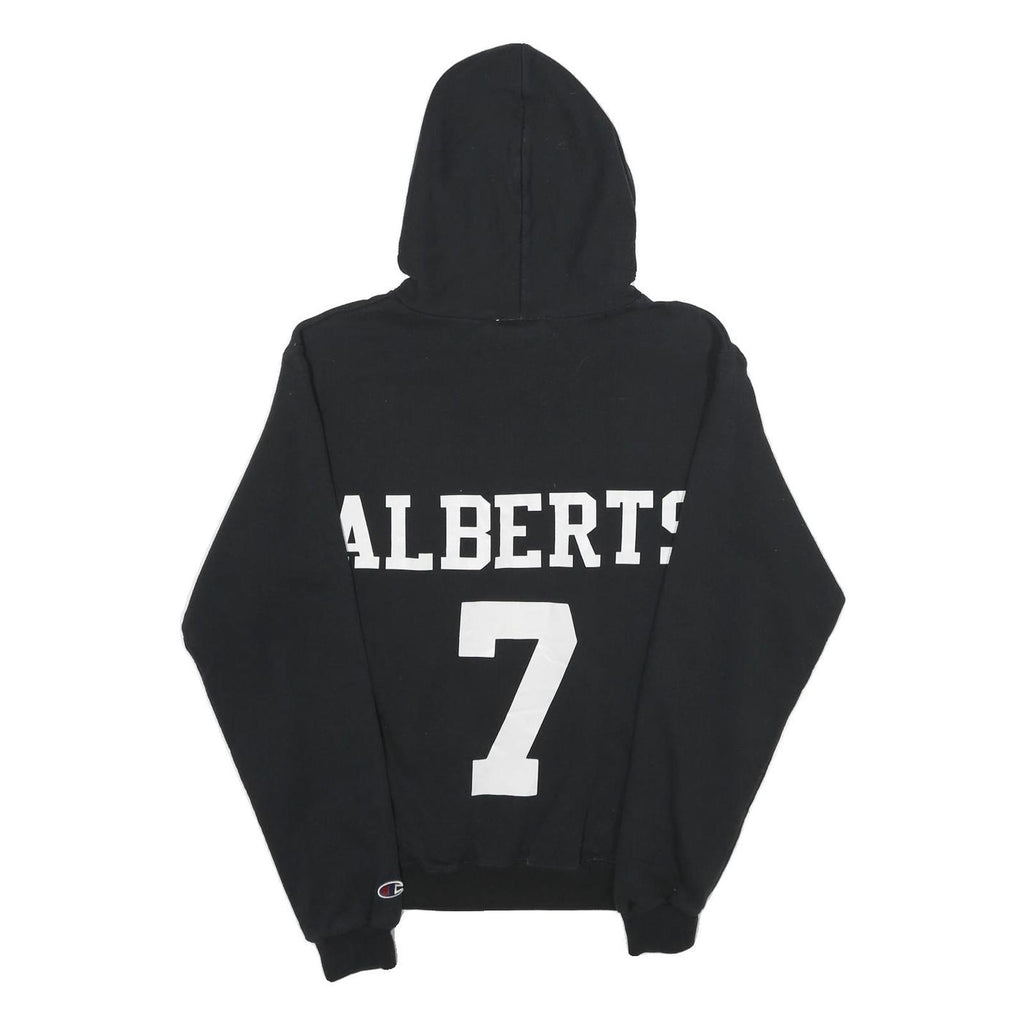 CHAMPION Mens Black Clayton Valley Softball Pullover Hoodie S Printed Graphic