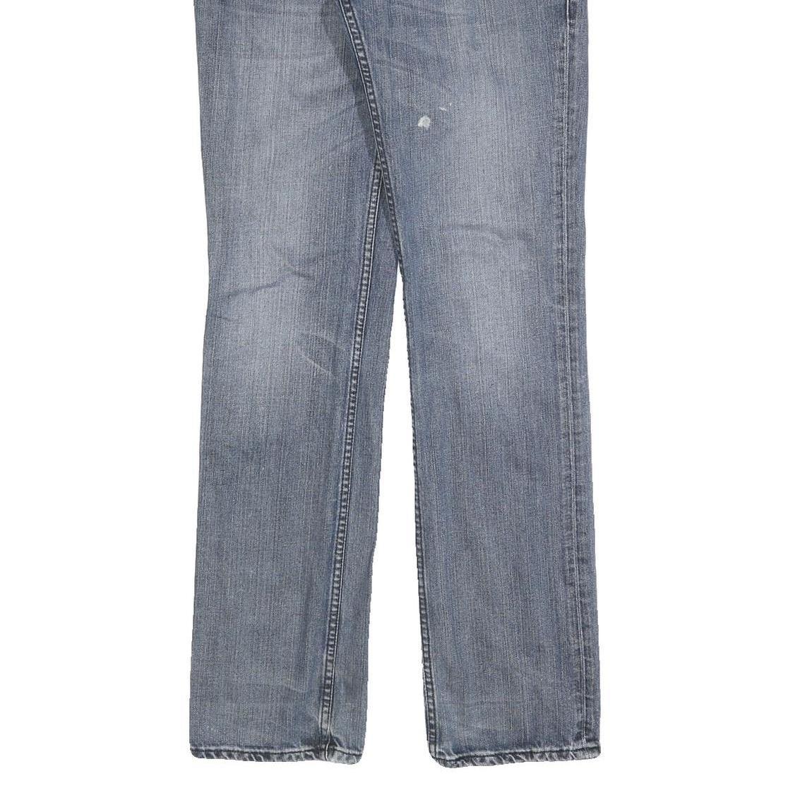 LEVI'S 511 Slim Mens Jeans Blue Slim Straight Denim Medium W32 L34 Classic Fit