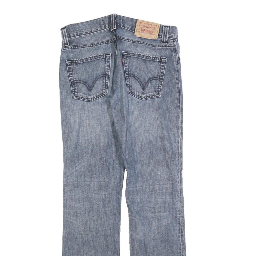 LEVI'S 511 Slim Mens Jeans Blue Slim Straight Denim Medium W32 L34 Classic Fit