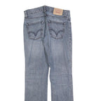 LEVI'S 511 Slim Mens Jeans Blue Slim Straight Denim Medium W32 L34 Classic Fit