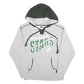 CI SPORT Mens Grey & Green Texas Stars Pullover Hoodie M Sportswear Sweatshirt