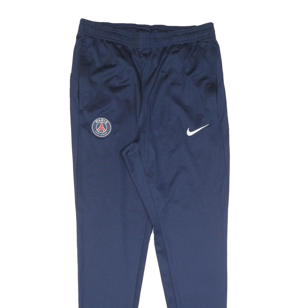 NIKE Mens Joggers Navy Blue Slim Tapered M W30 L28 Paris Saint Germain Football