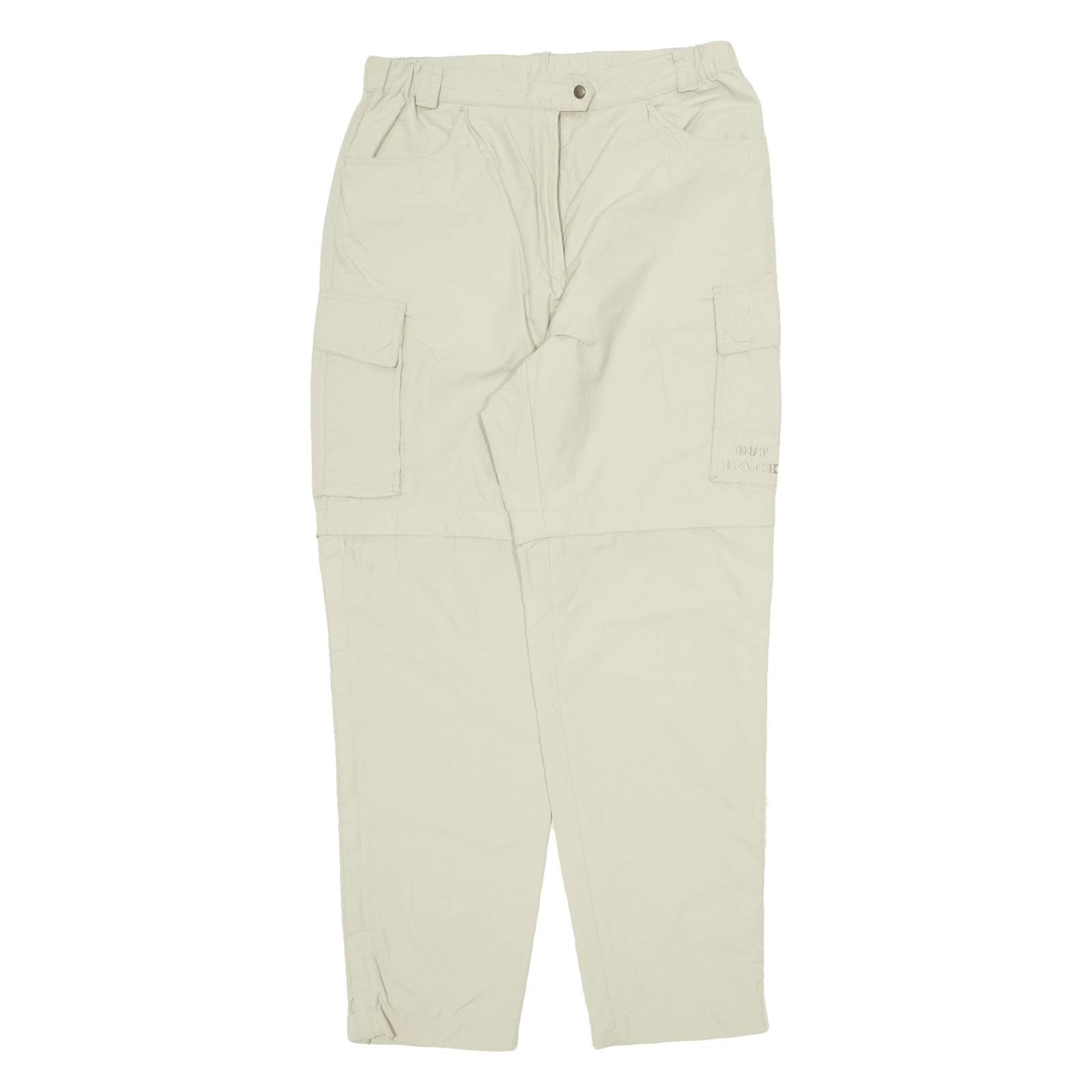 Outdoor Mens Trousers Beige Regular Tapered W32 L31