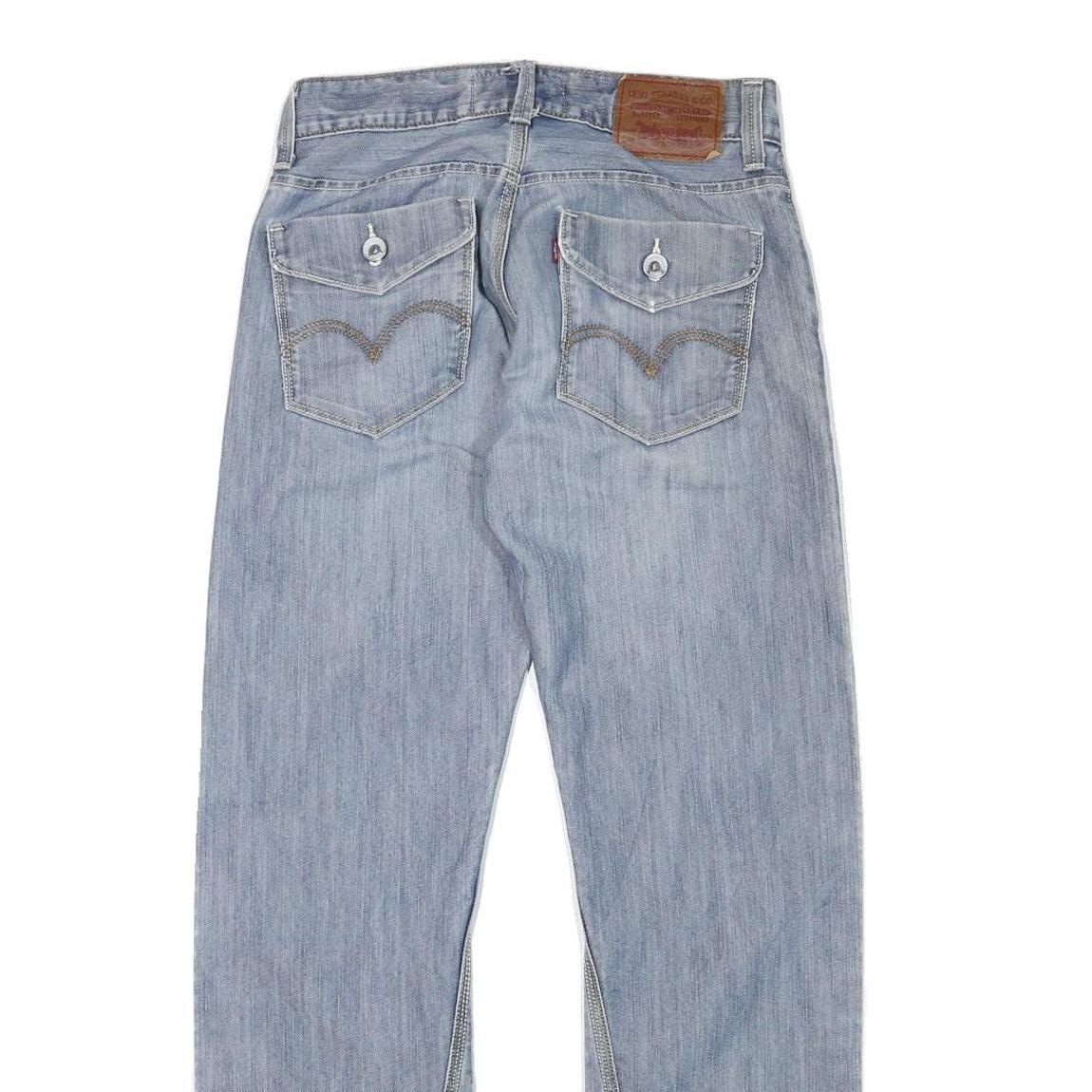 LEVI'S 511 Mens Jeans Blue Slim Straight Denim Medium W28 L31 Classic Style